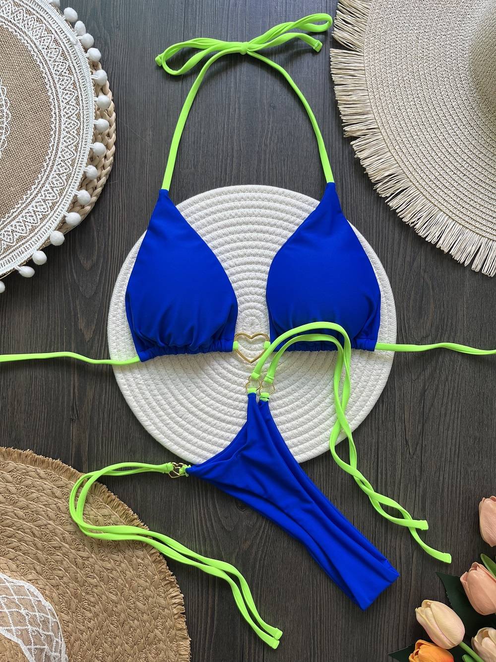 RUOTONGSEPT Printed Bikini Set