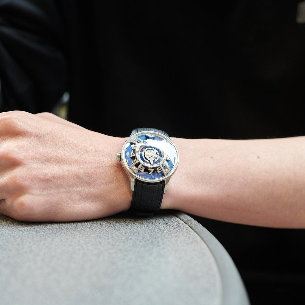 Oblvlo New Design Eagle Analog Automatic Watch for Men Blue Luminous Waterproof Leather Strap Mechanical Watches Rejos JM-Eagle Oblvlo New Design Eagle Analog Automatic Watch for Men Blue Luminous Waterproof Leather Strap Mechanical Watches Rejos JM-Eagle