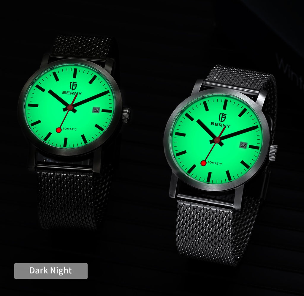 BERNY AM138MS-L Automatic Mechanical Watch