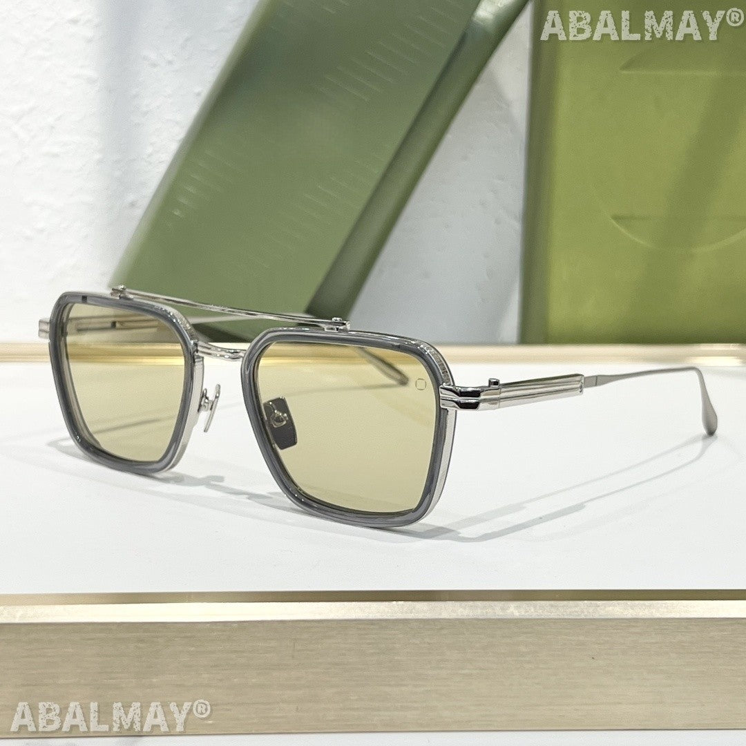 ABALMAY JM01 Oval Fashion Sunglasses for Men