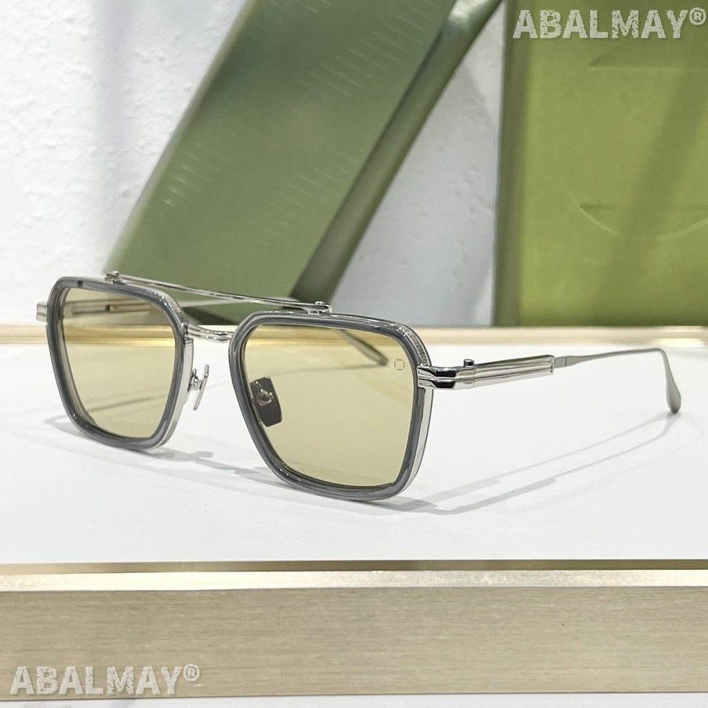 ABALMAY JM01 Oval Fashion Sunglasses for Men