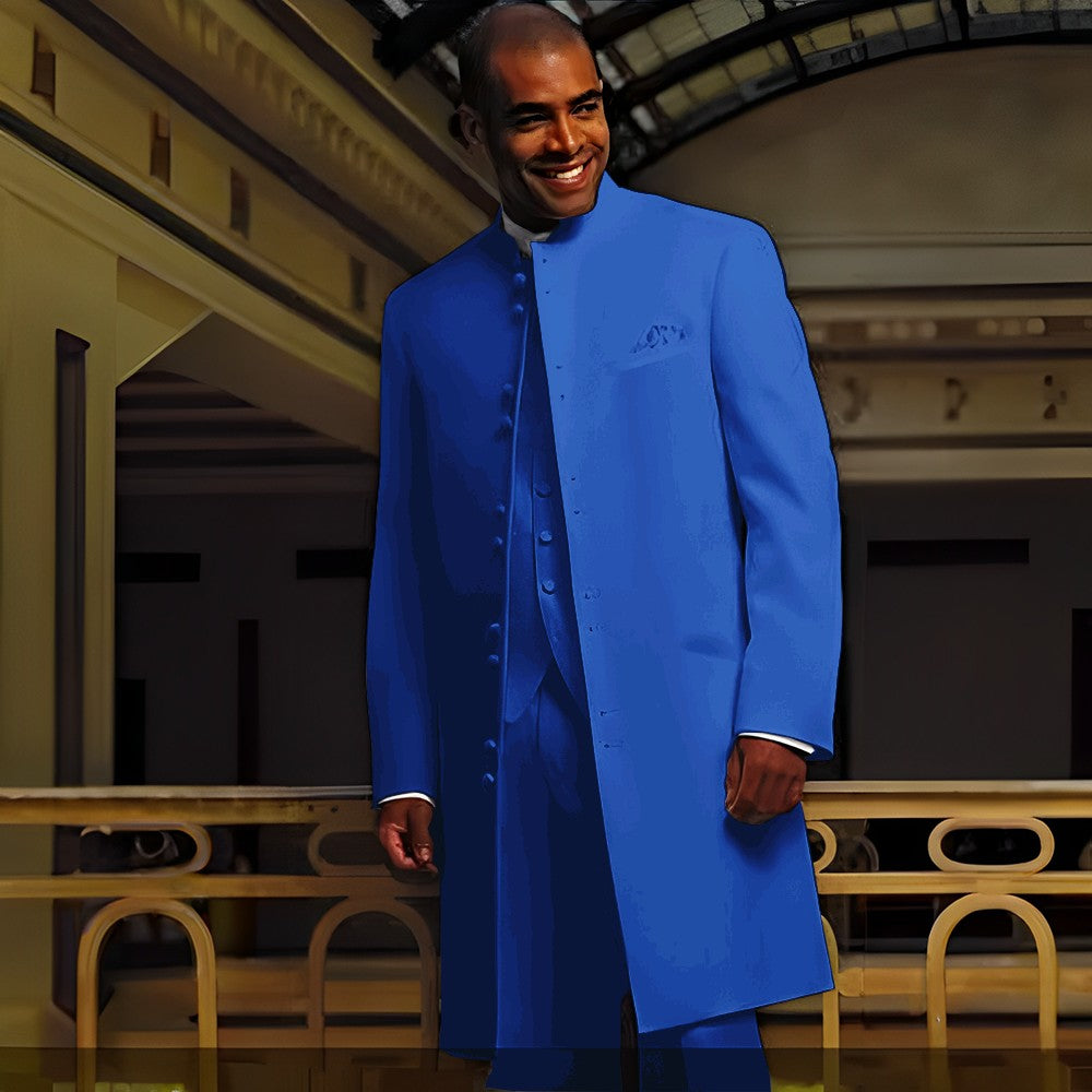 Men's Loose-Fit Wool Suit