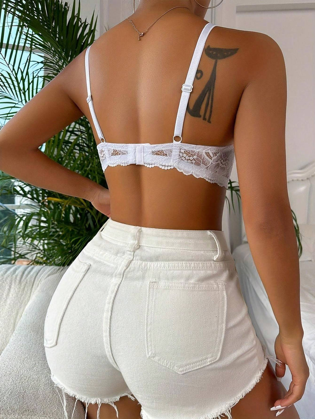 Push-Up Lace Underwire Bra