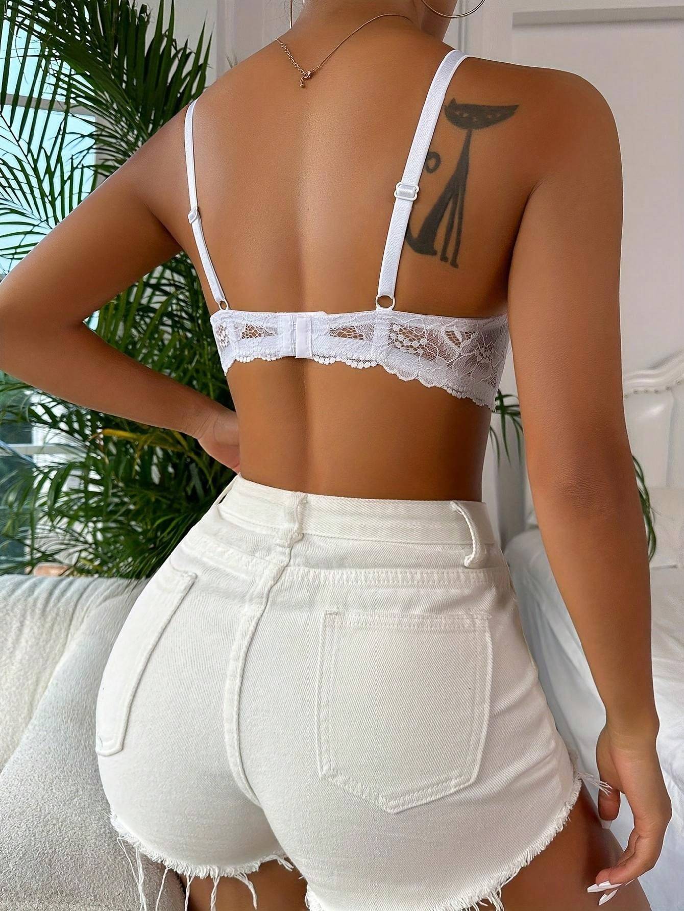 Push-Up Lace Underwire Bra
