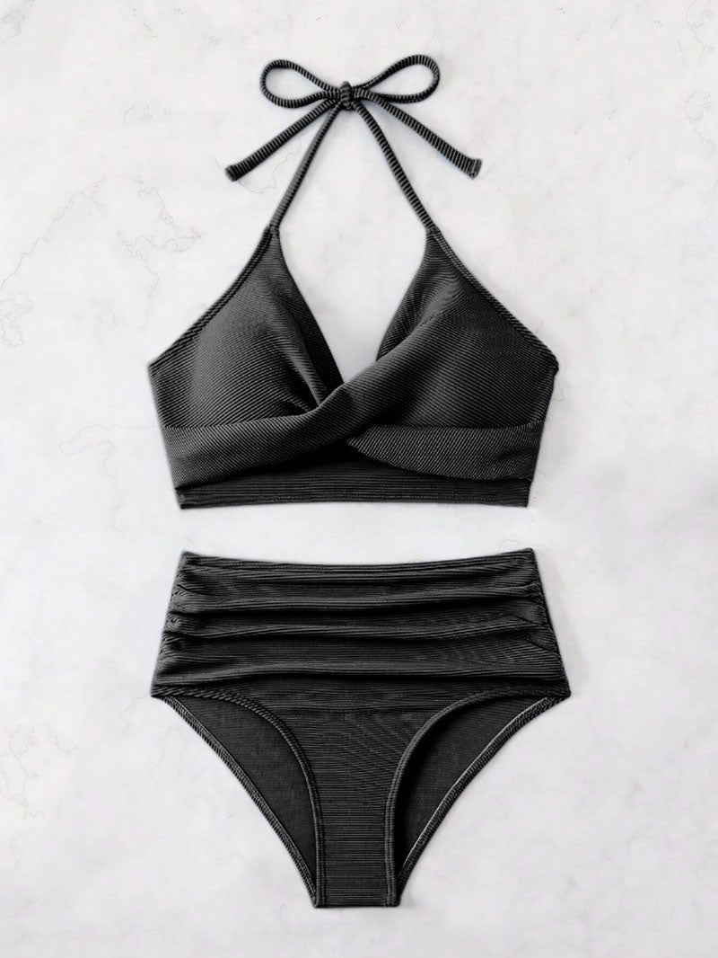 Chisalis Sexy Girl High-Waist Bikini Set