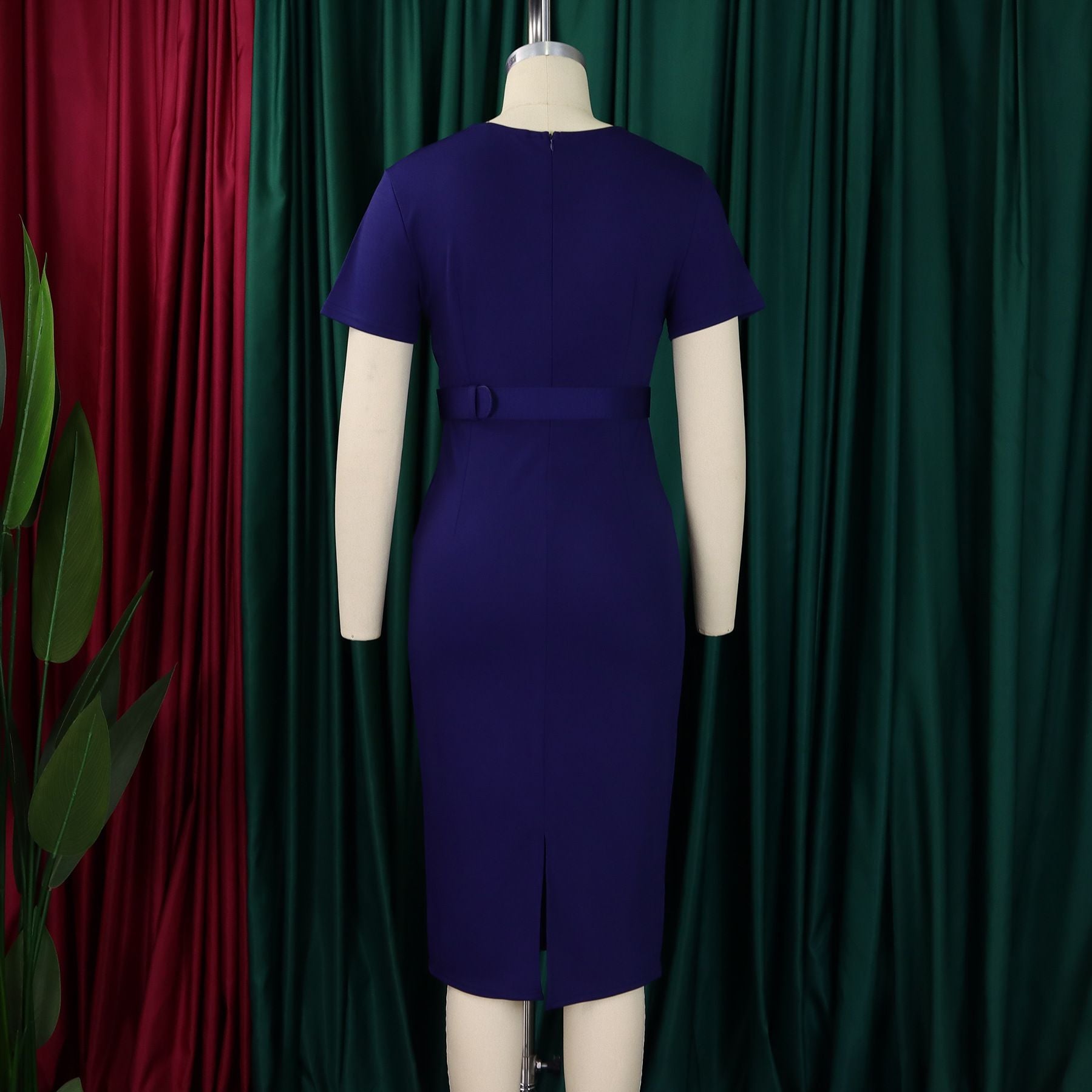 LZJV V-Neck Pencil Dress