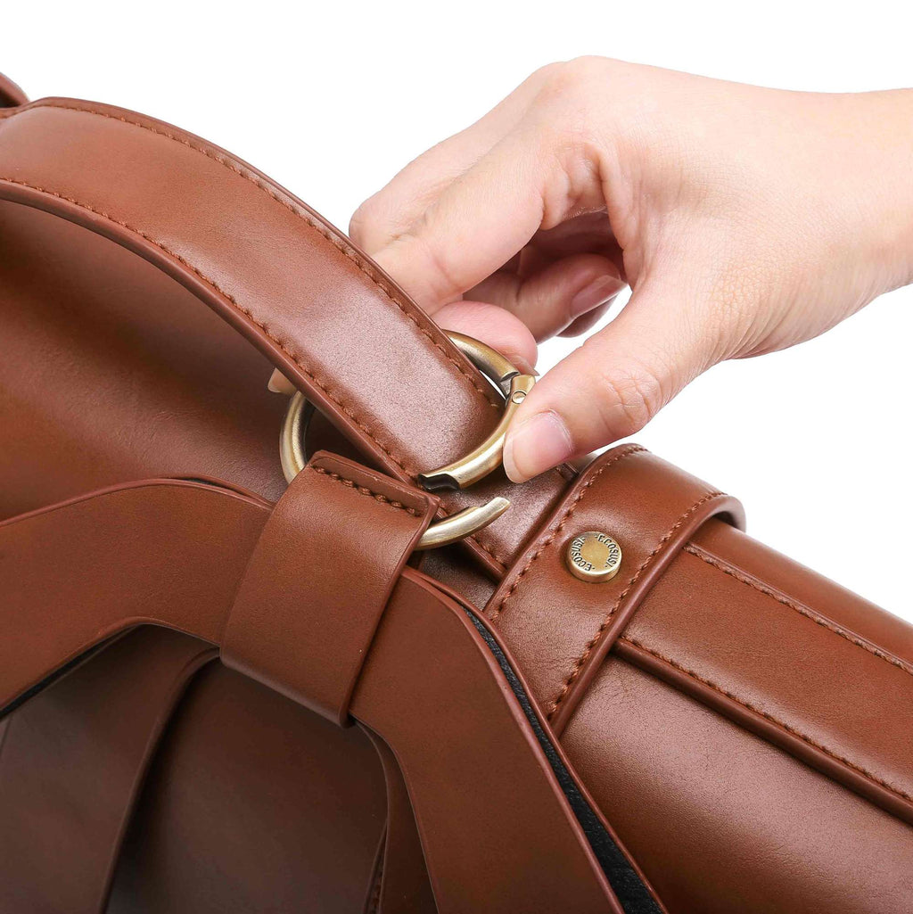 BAGSMART Women's 4-in-1 Convertible Laptop Bag
