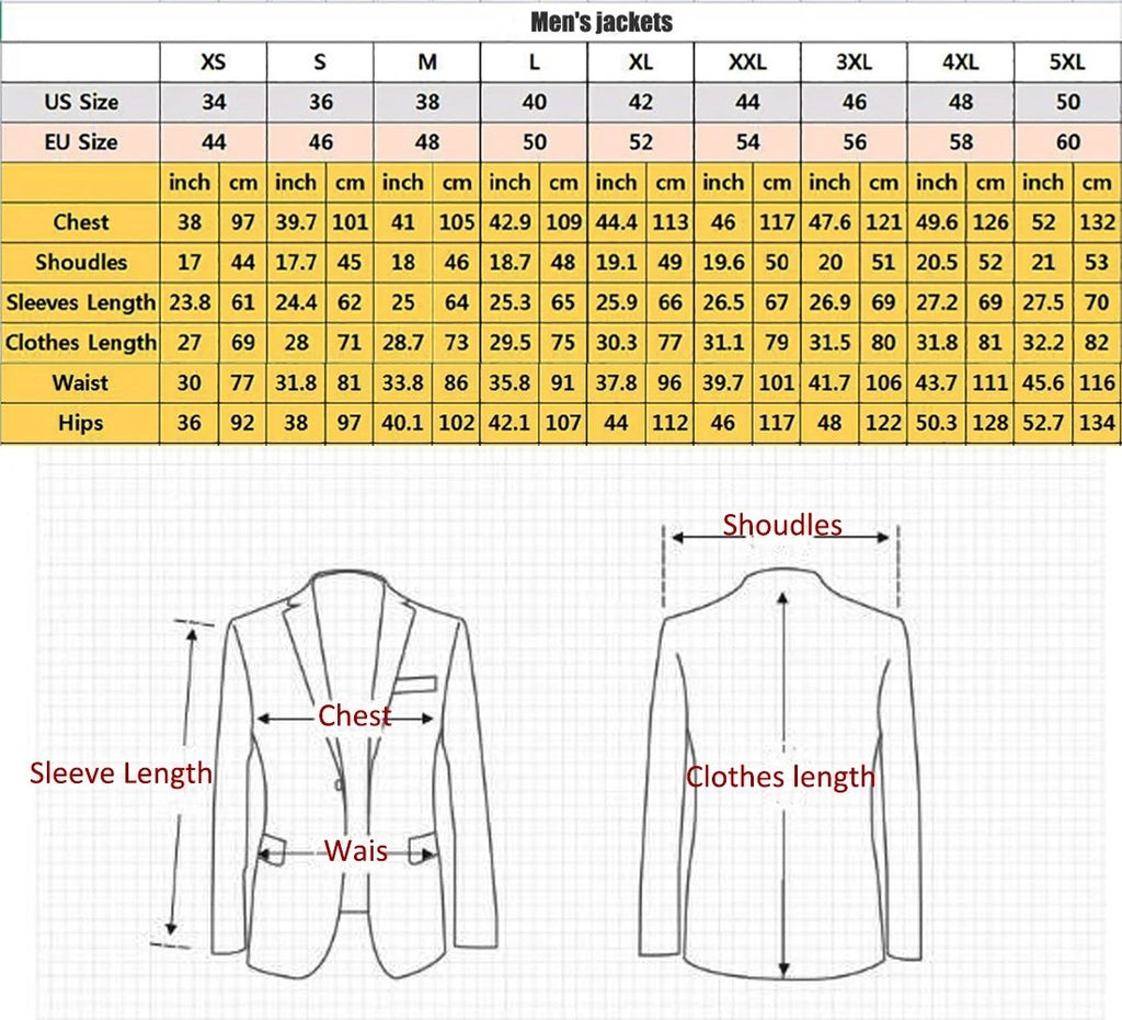 Men's Casual Suit Jacket