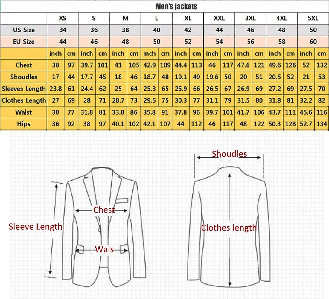 Men's Casual Suit Jacket
