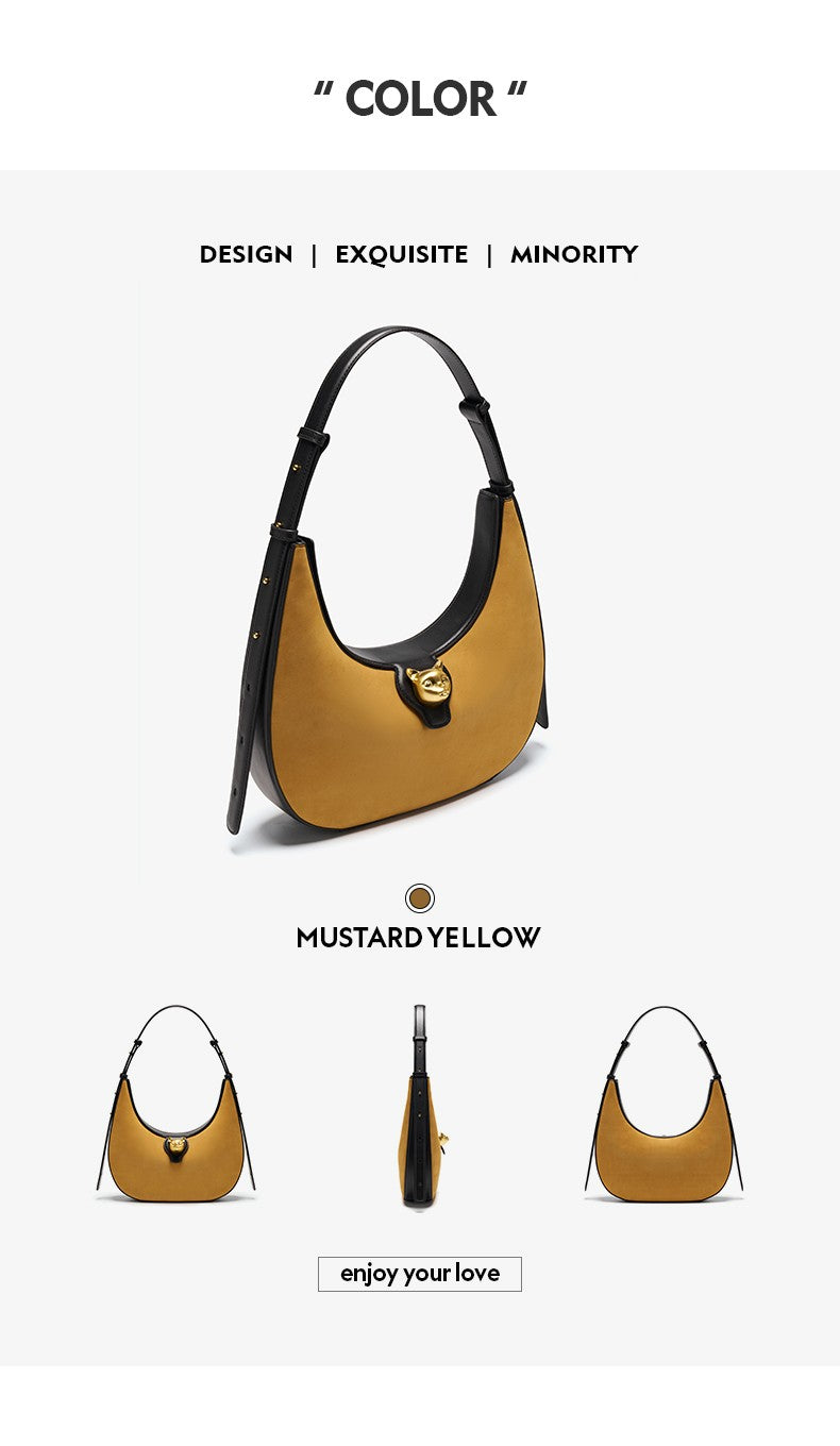 BAFELLI Women's Genuine Leather Hobo Bag