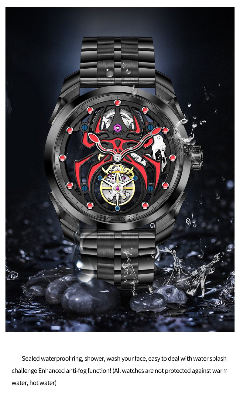 IDEAL KNIGHT 6802 "Luminous Spider" Mechanical Watch