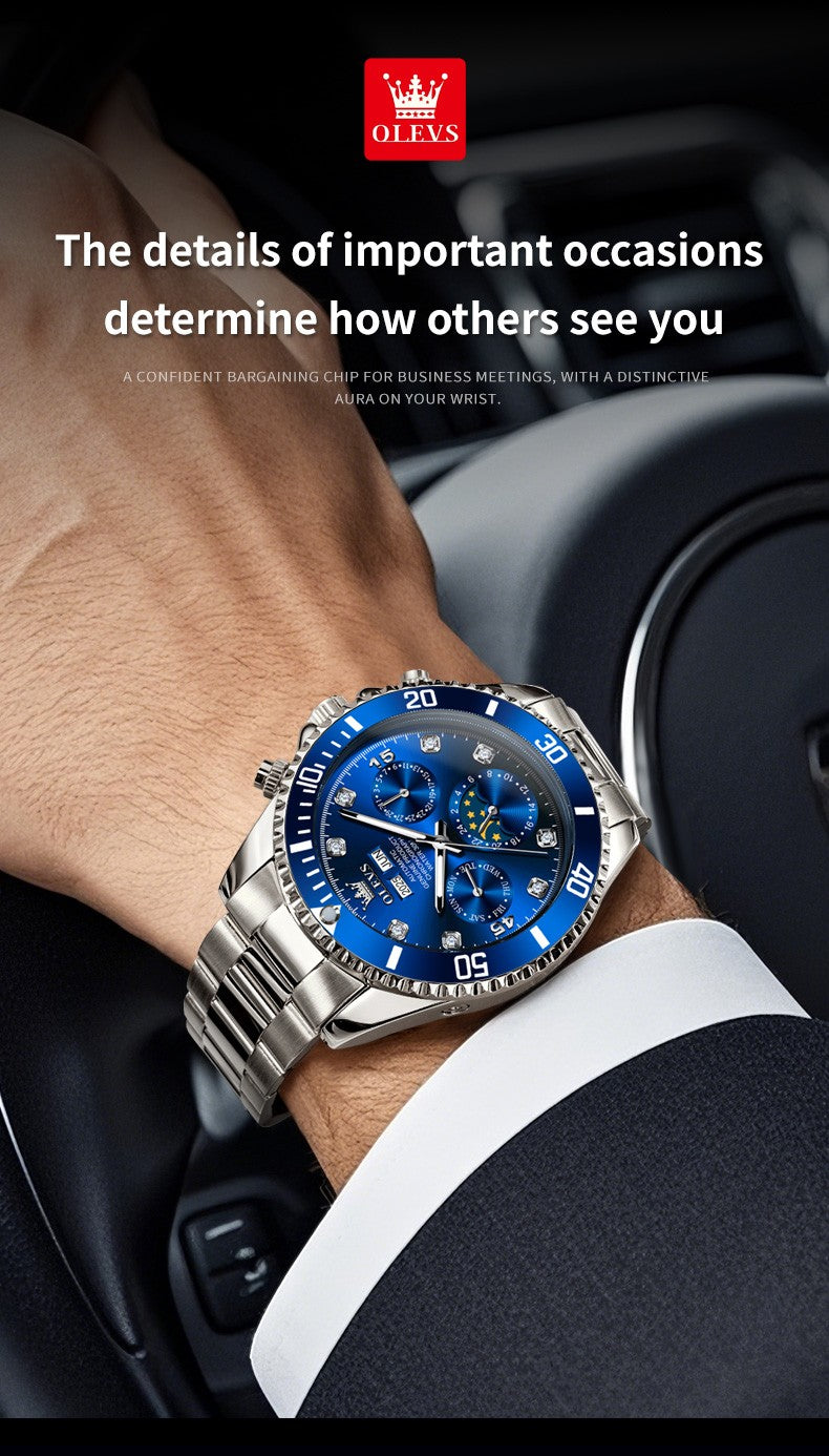 OLEVS 6729 Automatic Mechanical Sport Watch