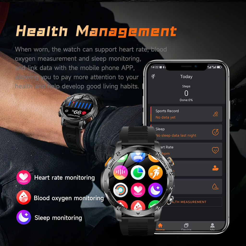 KAVSUMI GUHUAVMI AK87 Smartwatch