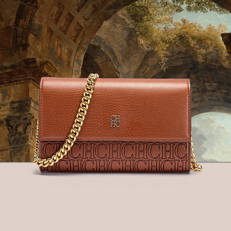CHCH Women's PU Leather Messenger Bag
