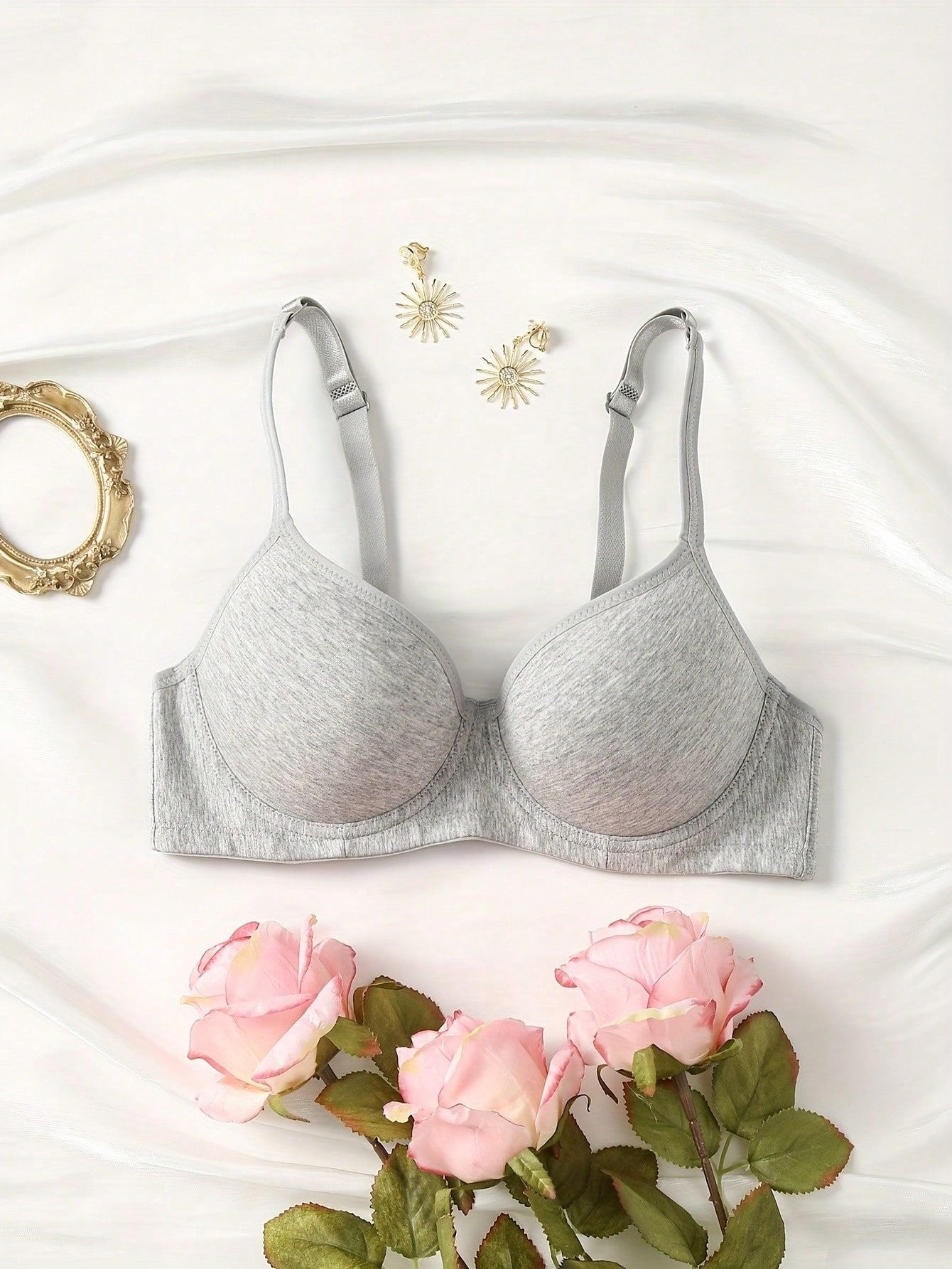 Comfortable Cotton Underwire Bra