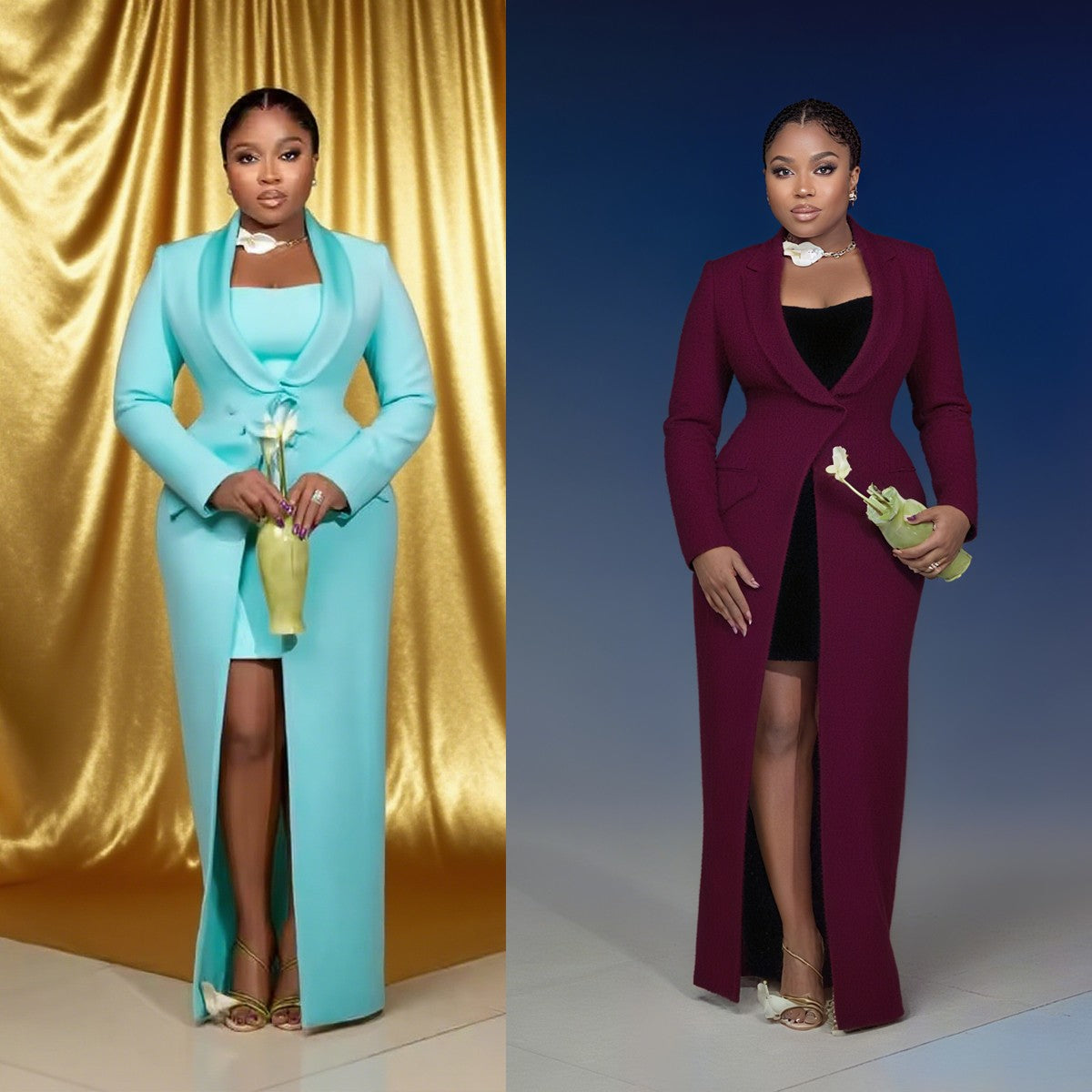 Luceefu Dress - Classic Elegance and Comfort