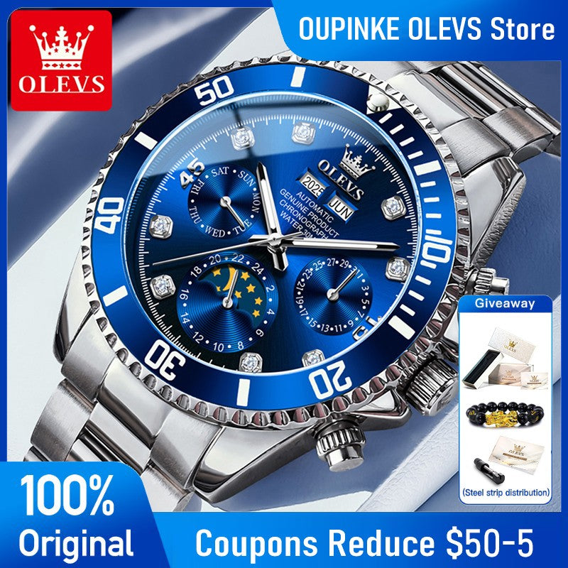 OLEVS 6729 Automatic Mechanical Sport Watch