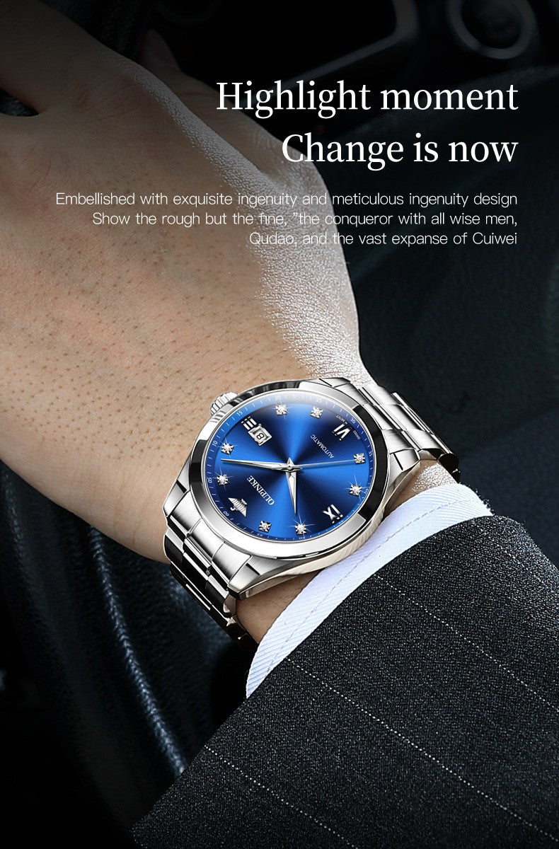 OUPINKE 3199 Luxury Skeleton Watch