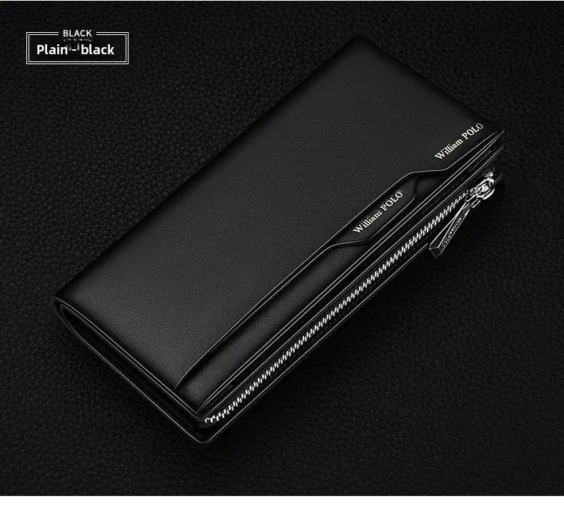 Genuine Leather Multi-Card Wallet