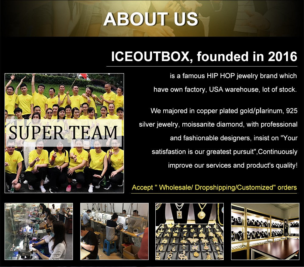 ICEOUTBOX Custom Moissanite Chain