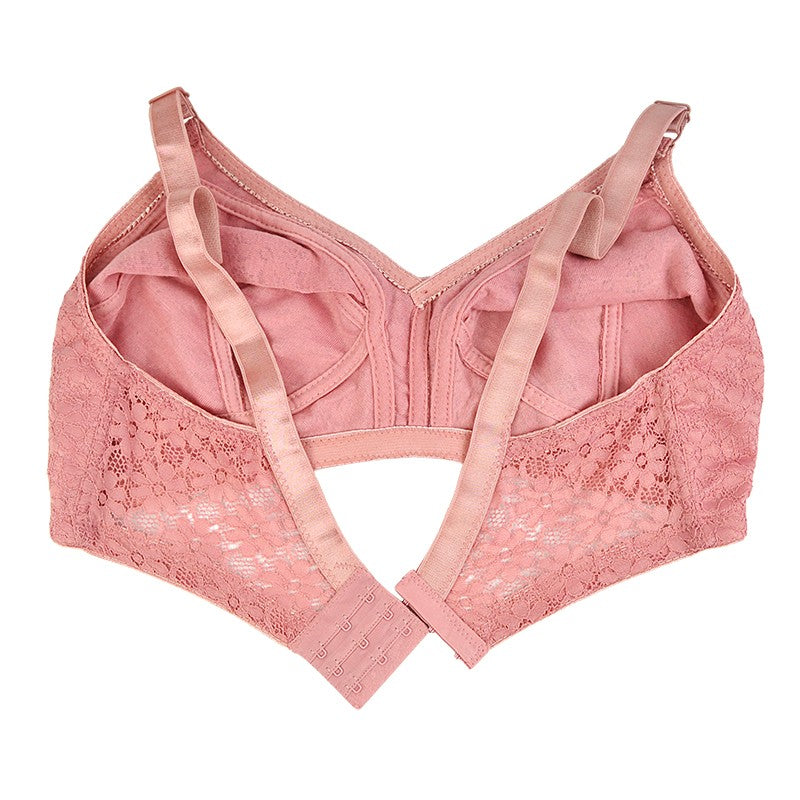 KING'S FAITH Floral Lace Bra