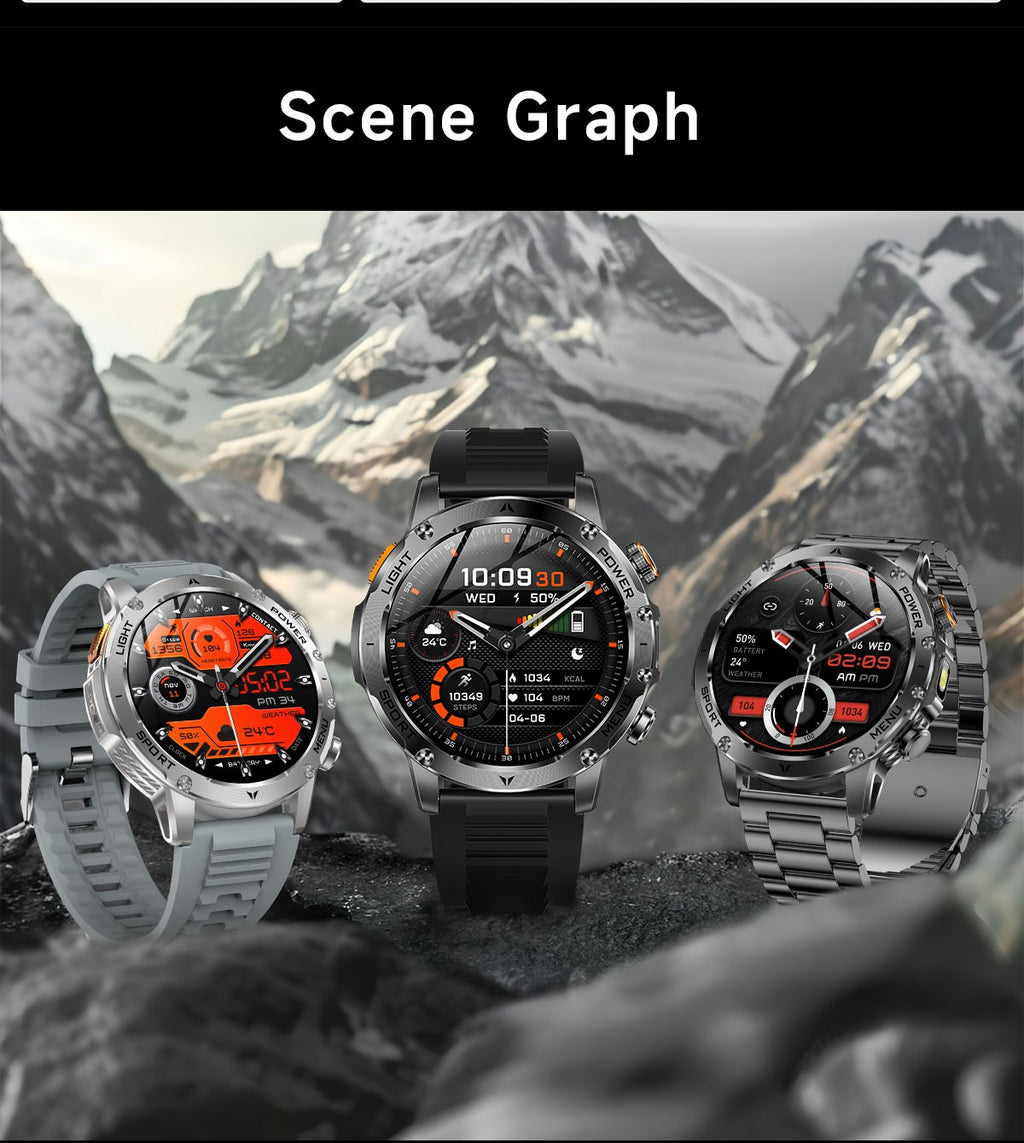 KAVSUMI GUHUAVMI AK87 Smartwatch