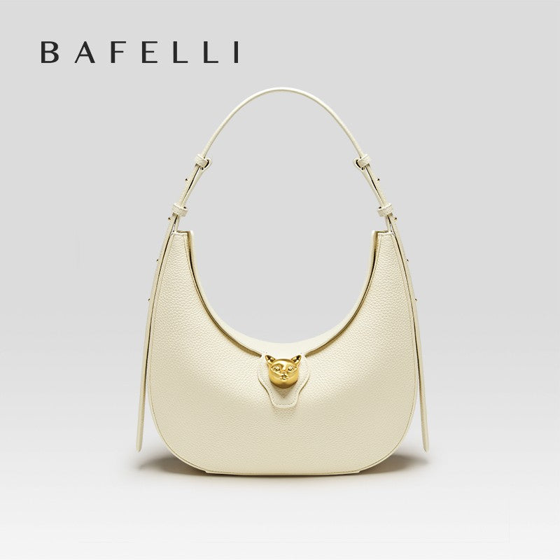 BAFELLI Women's Genuine Leather Hobo Bag