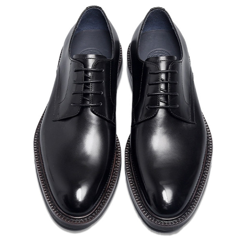 New Arrival Handmade Men's Top Layer Leather Business Wedding Shoes Breathable Genuine Leather Oxford Derby Dress Shoes New Arrival Handmade Men's Top Layer Leather Business Wedding Shoes Breathable Genuine Leather Oxford Derby Dress Shoes