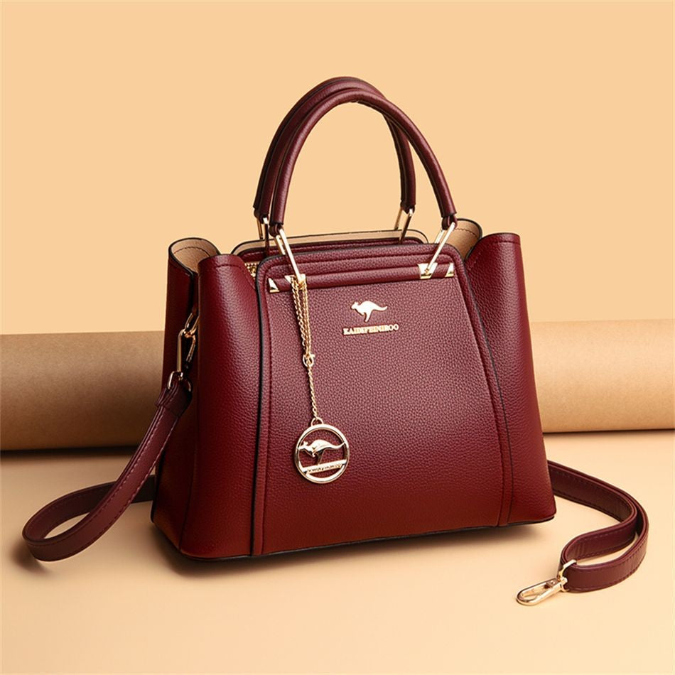 VANDERWAH Women's Microfiber Leather Handbag