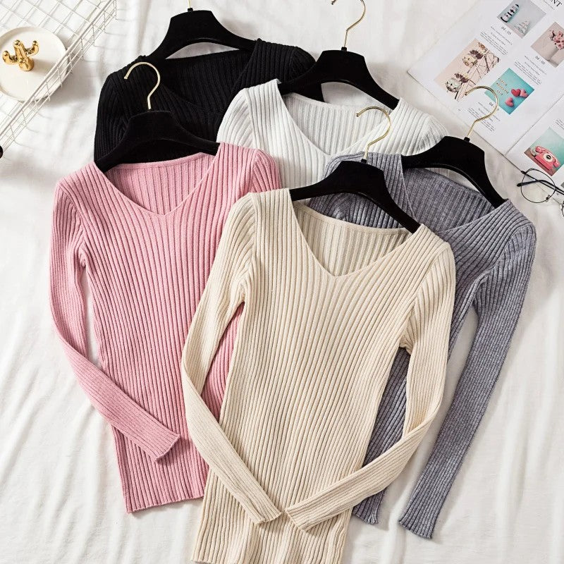 Women's V-Neck Sweater