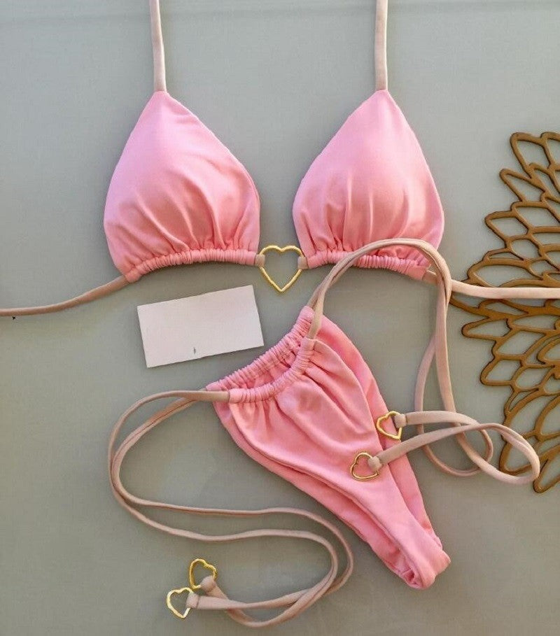 RUOTONGSEPT Printed Bikini Set