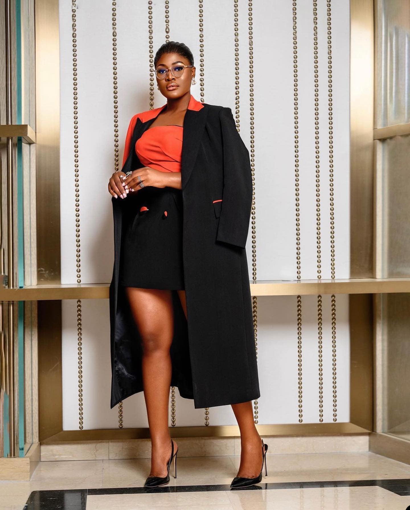 Women's modern suits, slim fit, patchwork, strapless dress and overcoat, custom, wedding, guest, formal wear, evening, party Women's modern suits, slim fit, patchwork, strapless dress and overcoat, custom, wedding, guest, formal wear, evening, party