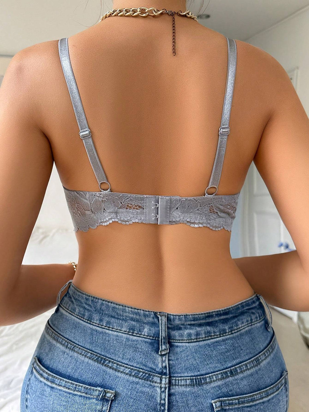 Push-Up Lace Underwire Bra