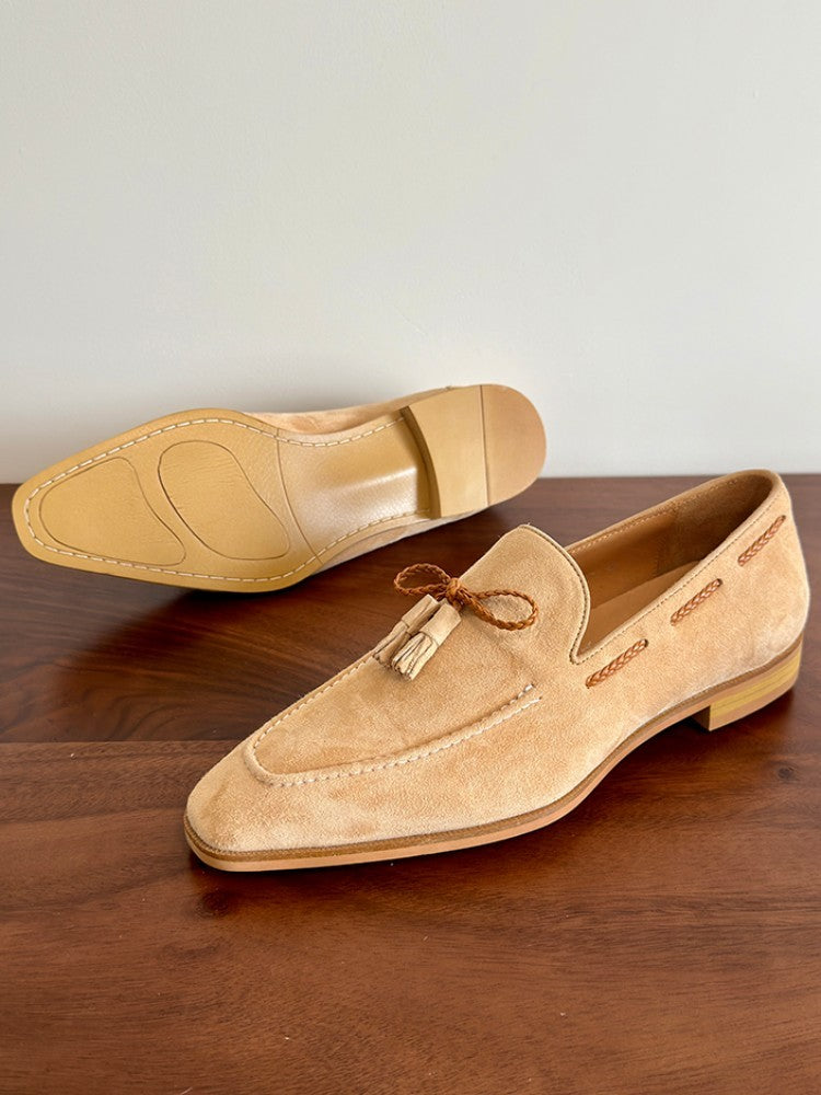 BEKEDEKE Men's Genuine Leather Loafers