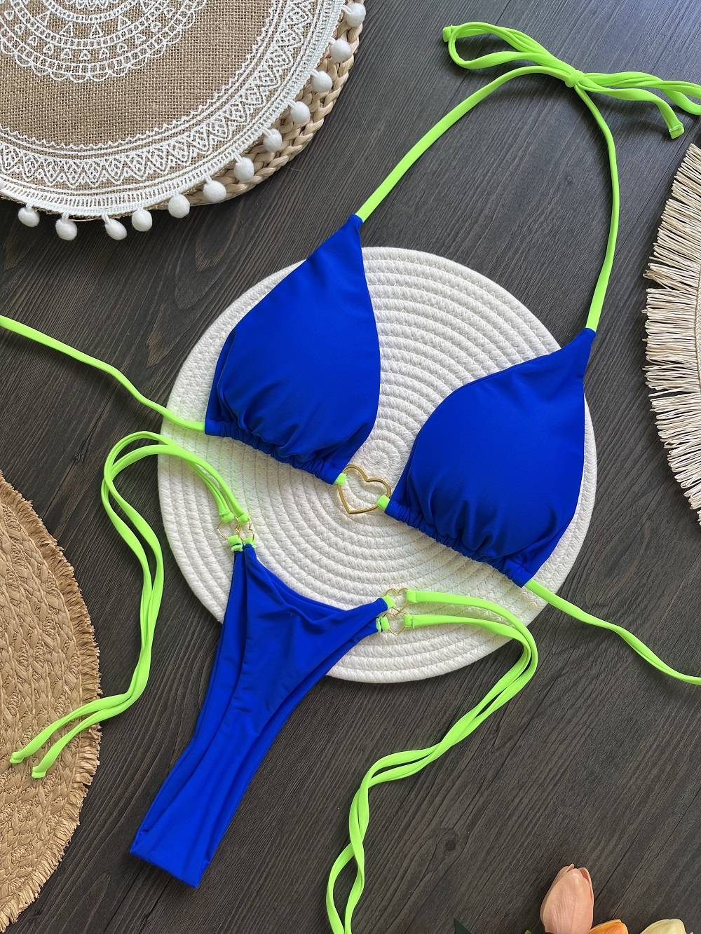 RUOTONGSEPT Printed Bikini Set