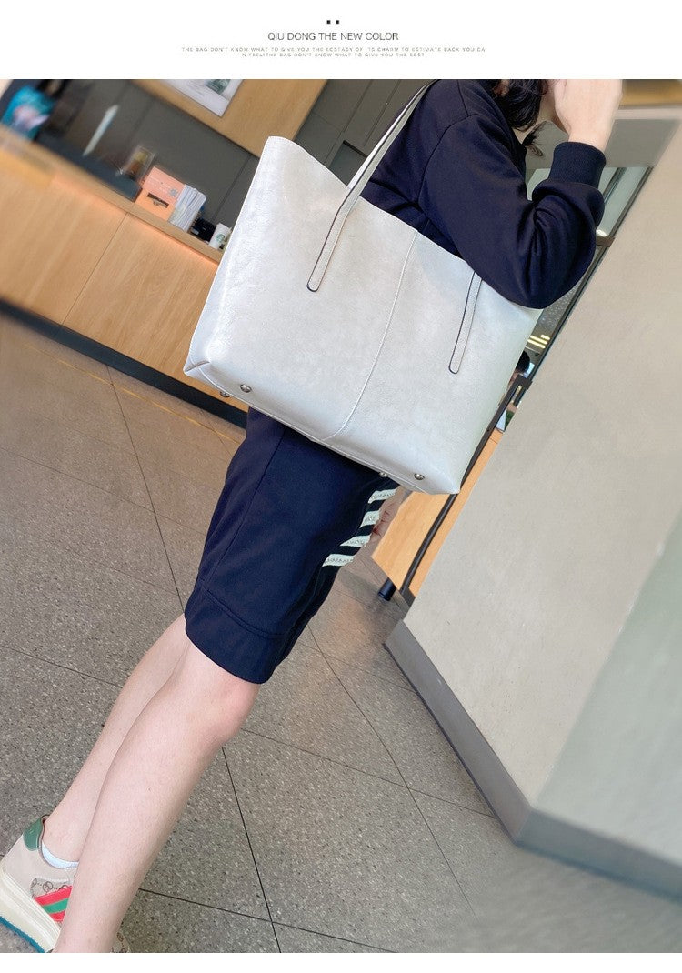 HTLT Genuine Leather Tote Bag