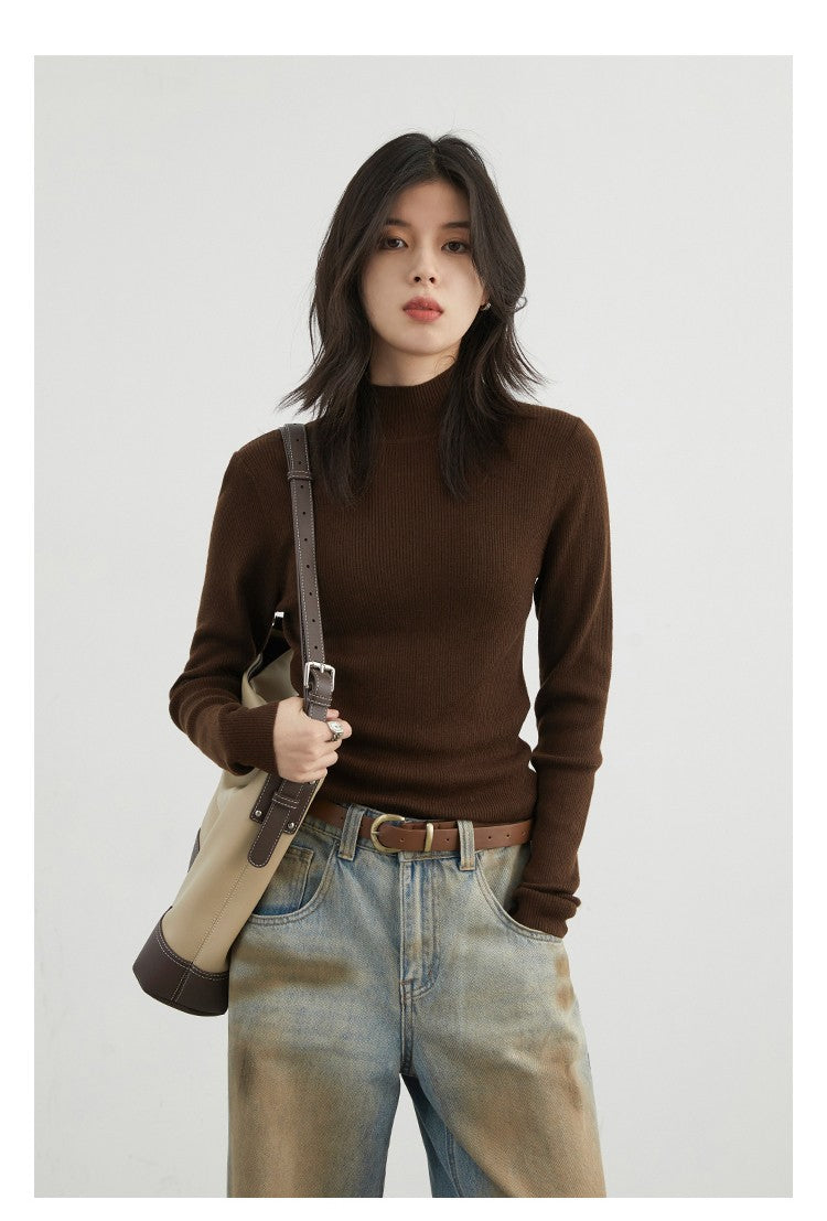 CHIC VEN Turtleneck Sweater