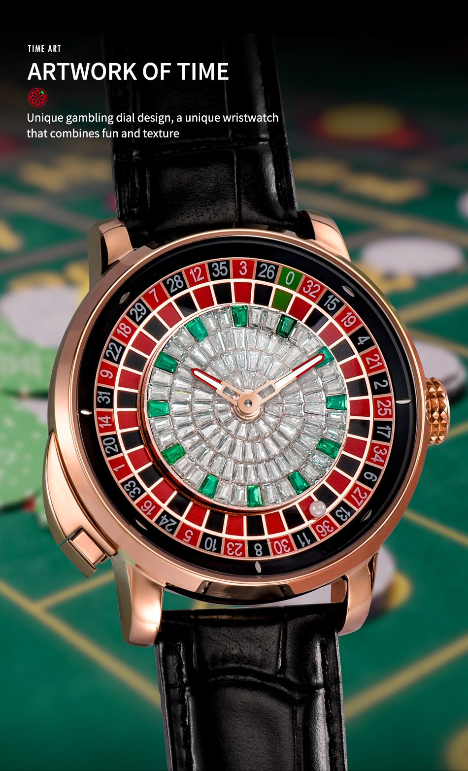 P6628 Limited Edition Skeleton Watch