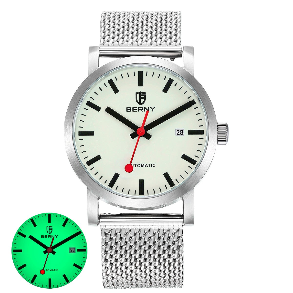 BERNY AM138MS-L Automatic Mechanical Watch