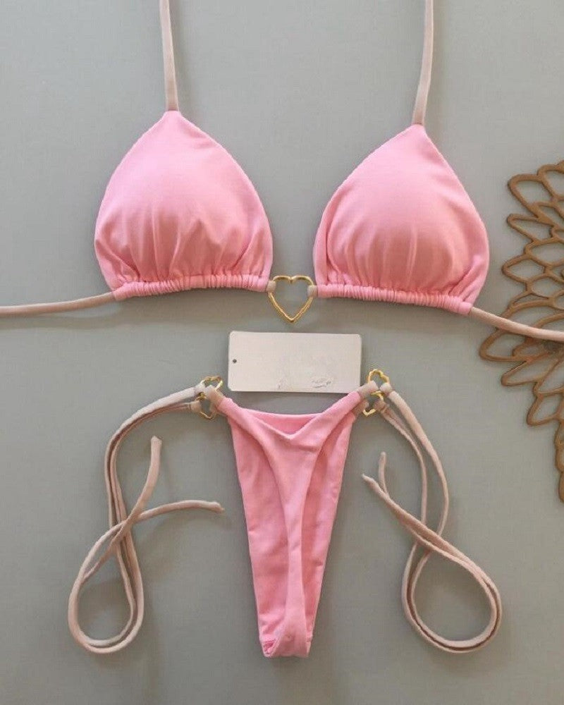 RUOTONGSEPT Printed Bikini Set