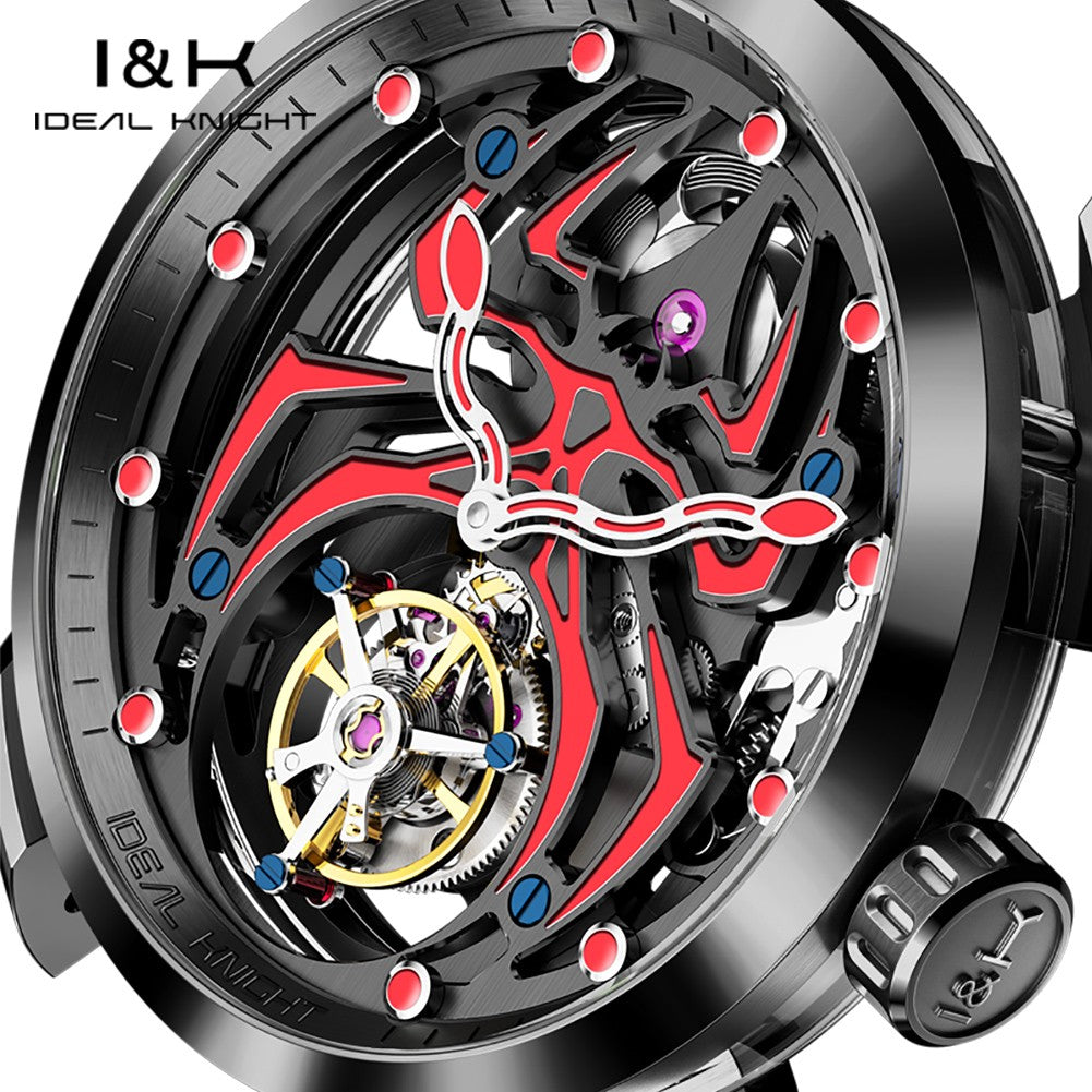 IDEAL KNIGHT 6802 "Luminous Spider" Mechanical Watch