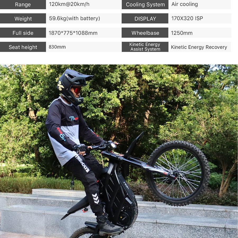 TOURWHEEL Falcon M Off-Road Electric Bike   This