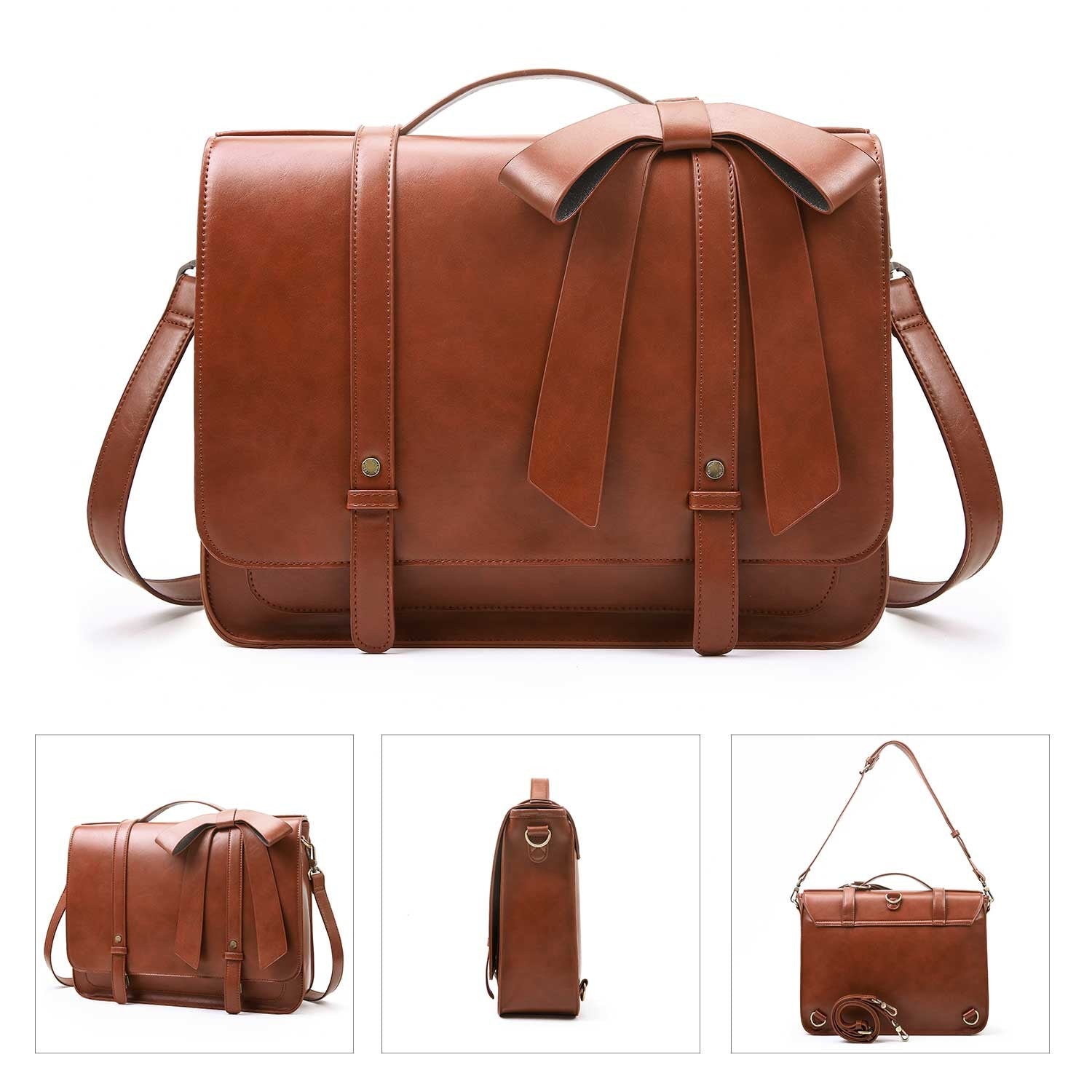 BAGSMART Women's 4-in-1 Convertible Laptop Bag