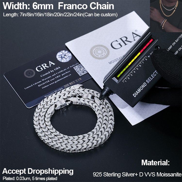 ICEOUTBOX Custom Moissanite Chain