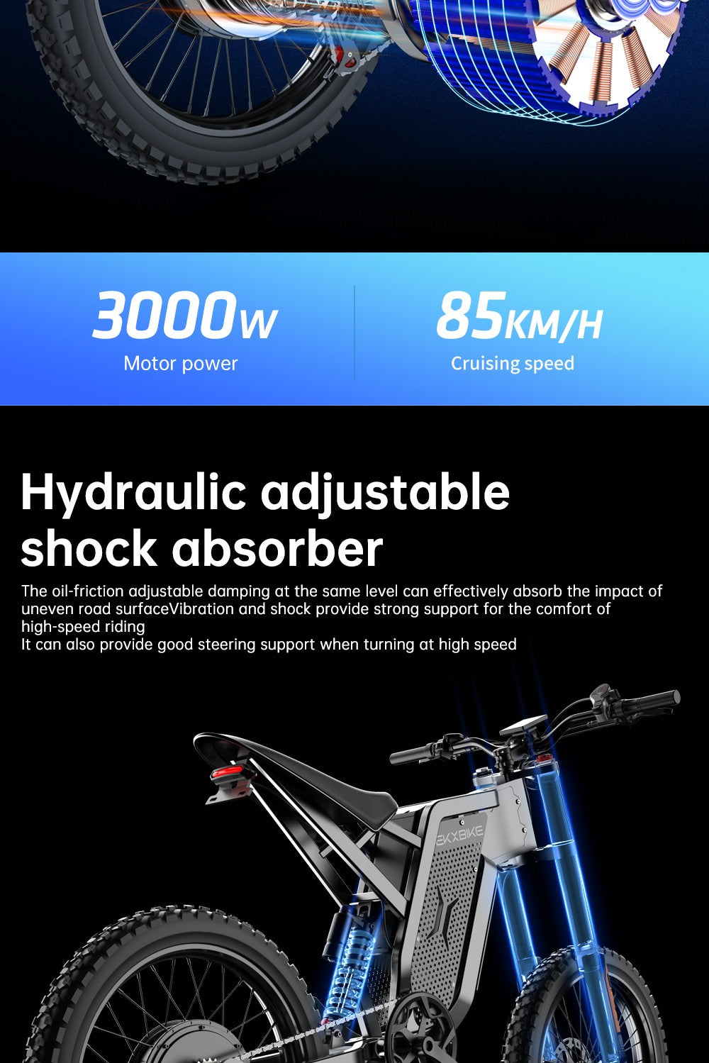 SLUDA X21 MAX High-Performance Electric Motorcycle