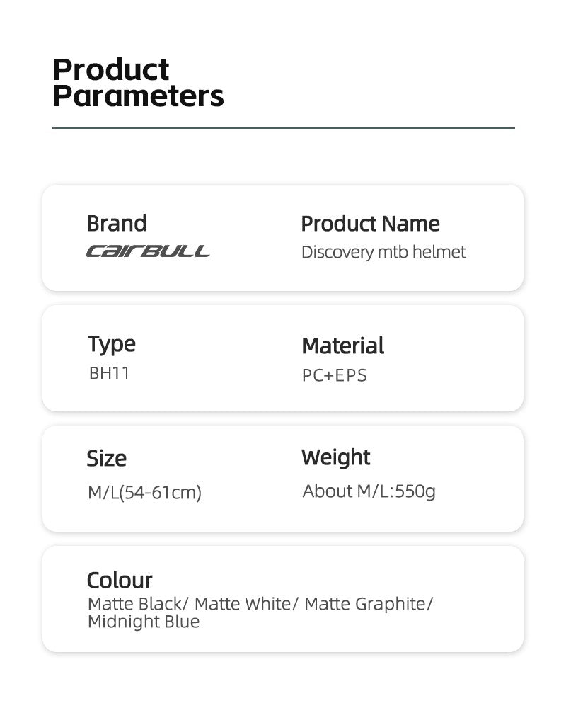 CAIRBULL BH11 All-In-One Helmet