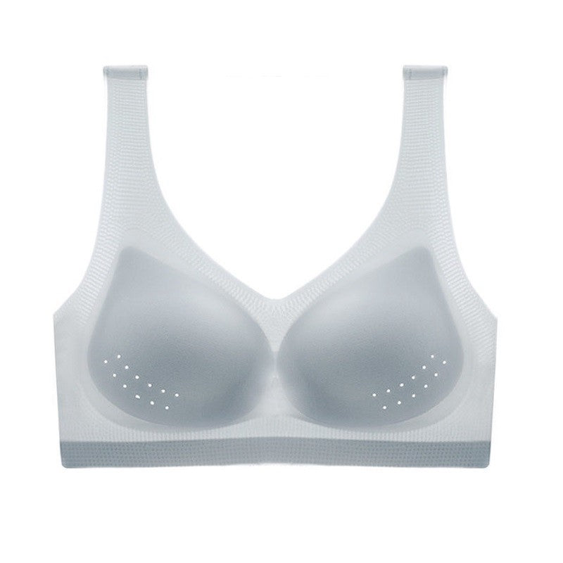 Summer Seamless Ice Silk Bra