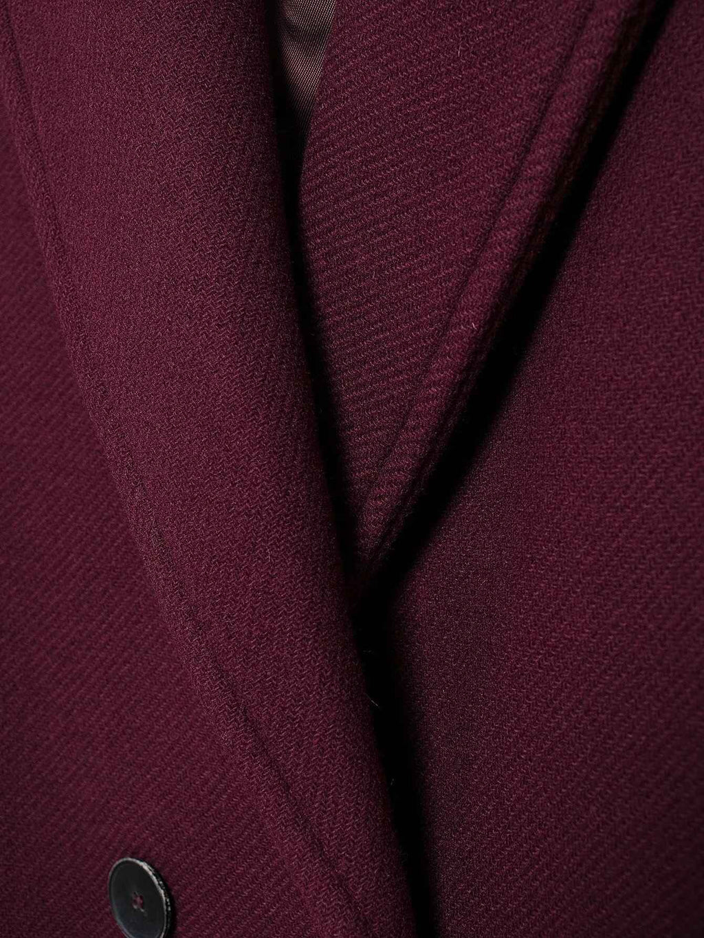 Trafza Women Fashion Burgundy Double Breasted Wool Coat Long Sleeve Lapel Blends Jacket Autumn Winter High Street OuterwearTrafza Women Fashion Burgundy Double Breasted Wool Coat Long Sleeve Lapel Blends Jacket Autumn Winter High Street Outerwear