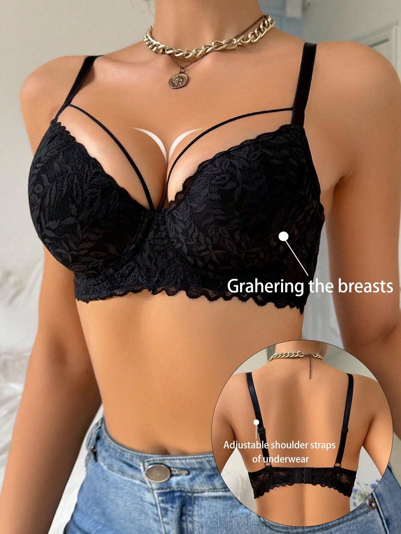 Sexy Push-Up Underwire Bra