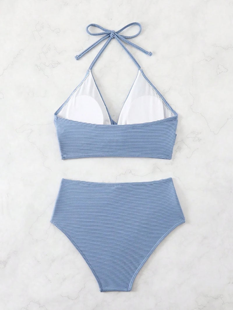 Chisalis Sexy Girl High-Waist Bikini Set